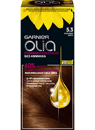 Краска для волос Garnier Olia 5.3 Золотистый каштан